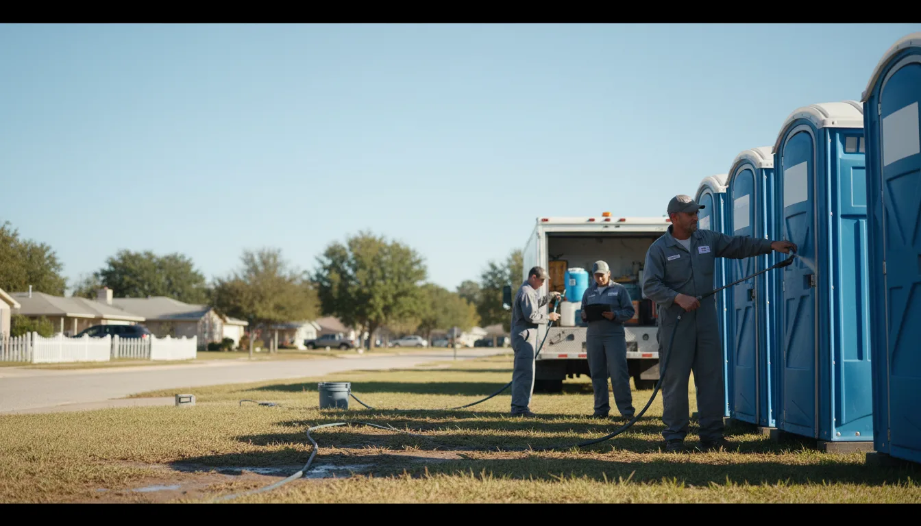 Long-Term Portable Toilet Rental in Georgetown, OH near me